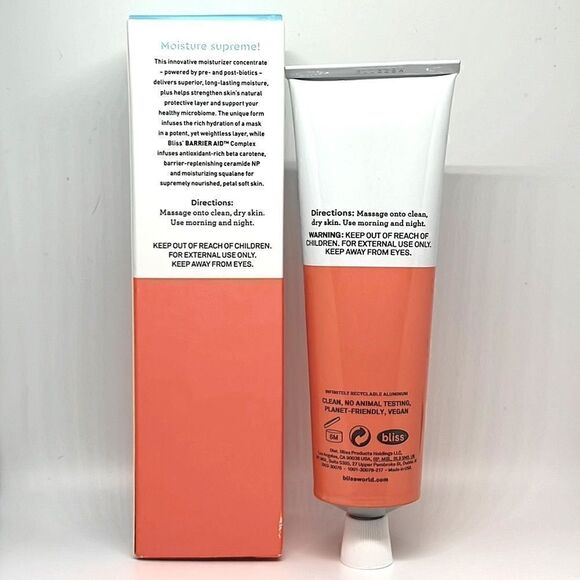 $15🌟 Bliss Mighty Biome Ultra-Hydrating Moisturizer Concentrate - Picture 6 of 9